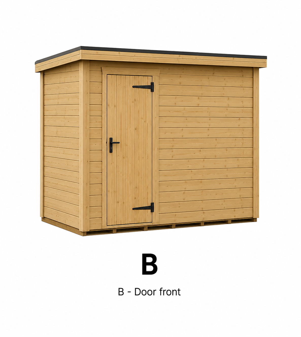 PENT SHED 5FT X 4FT