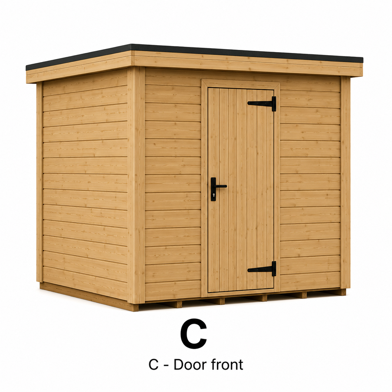 PENT SHED 5FT X 4FT