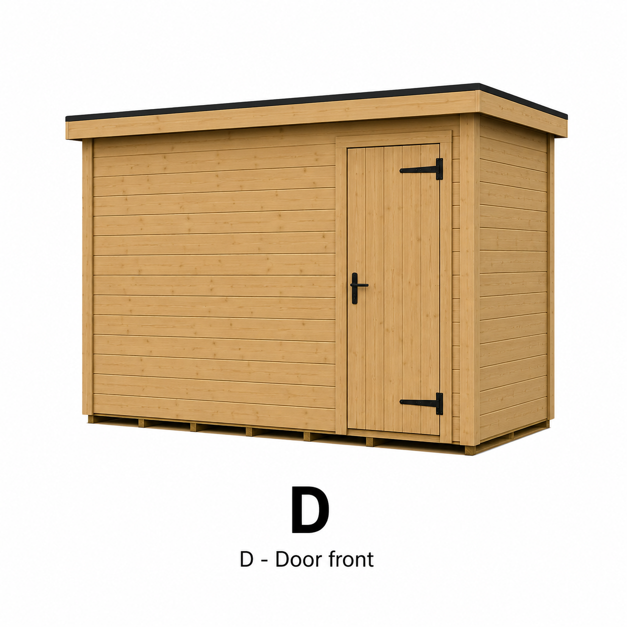 PENT SHED 5FT X 4FT