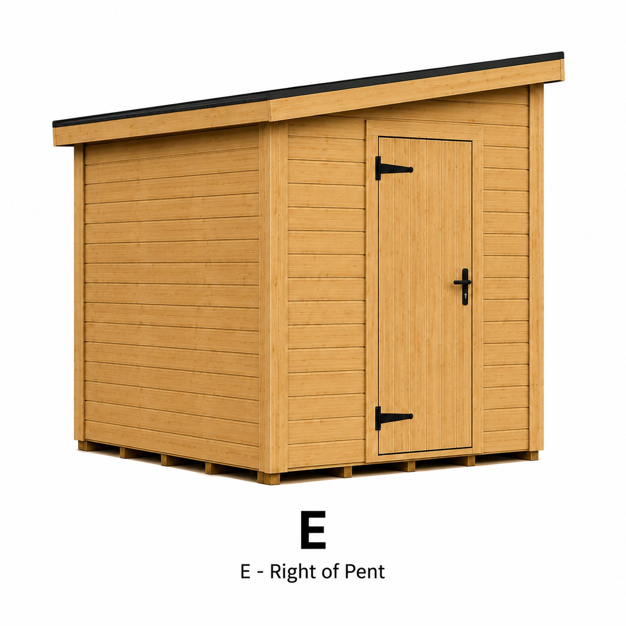 PENT SHED 5FT X 4FT